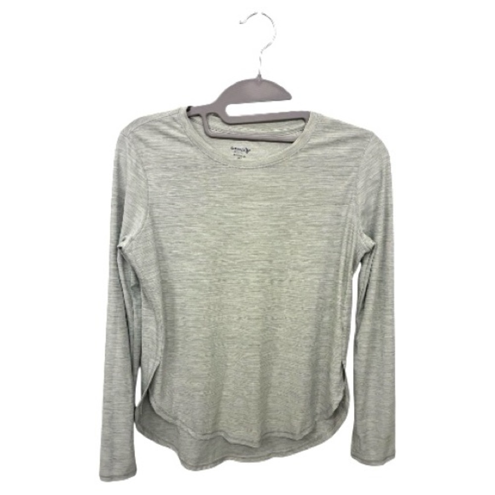 Old Navy Kids Heather Gray Long Sleeve Tee
